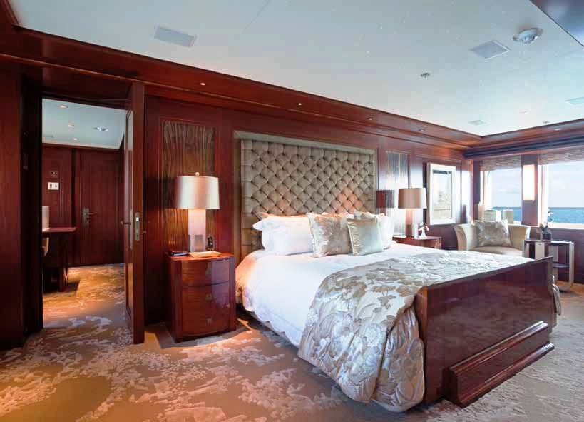 Heesen Motor yacht BLIND DATE Master Cabin