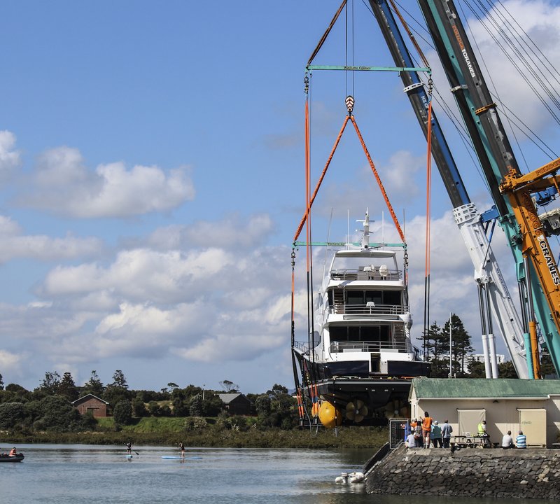 Hull 1015 Is About To Hit The Water