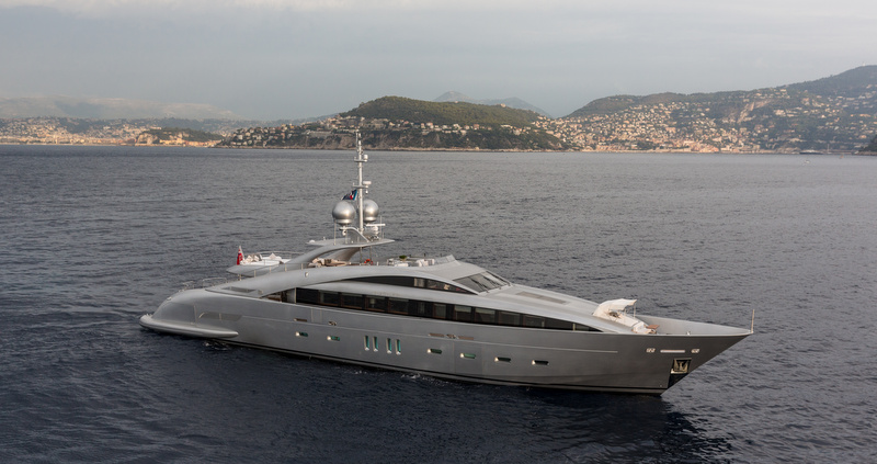 ISA 140 superyacht Silver Wind - Photo Credits @ SuperyachtMedia