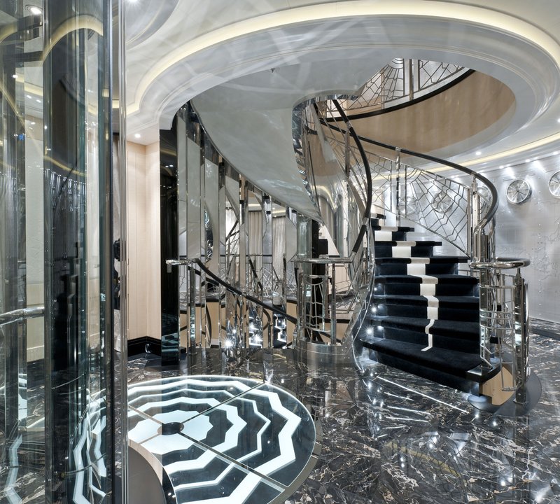 Interior Hallway With Stairwell - Klaus Jordan