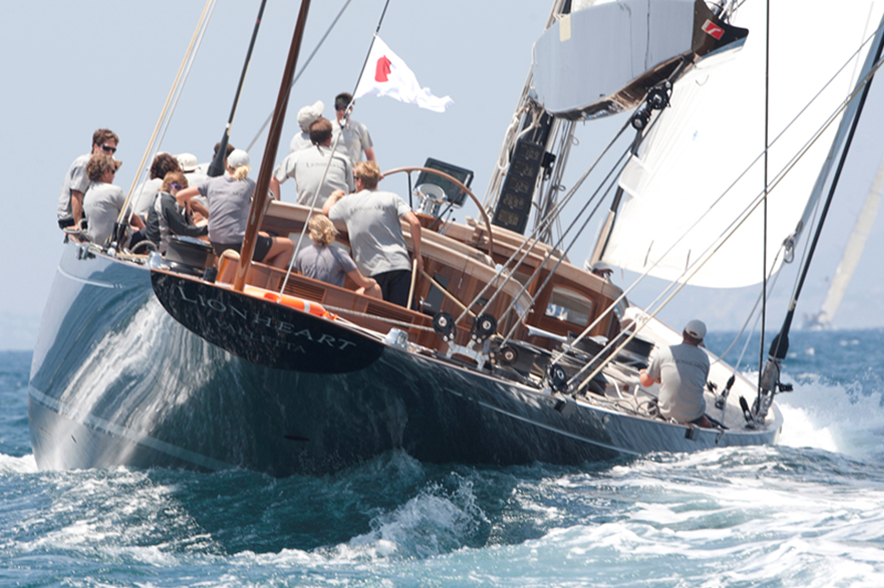 J Class superyacht Lionheart at SYC 2011