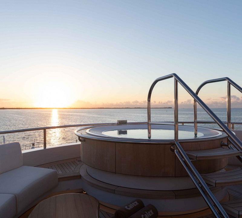 Jacuzzi On Deck