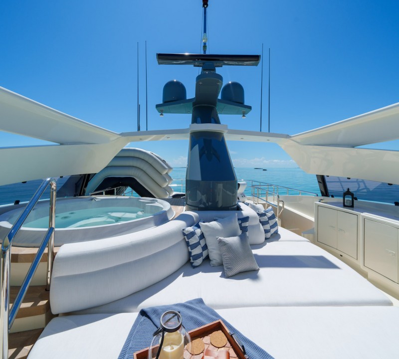 Jacuzzi On Sun Deck