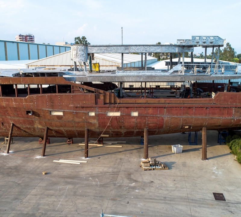 Kando 100 Hull 2 - Construction Progress