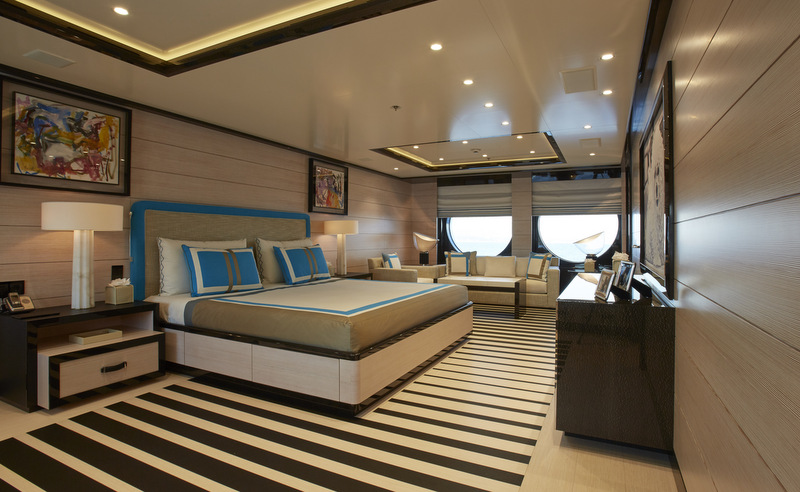 Luxury Yacht MADAME KATE - Main Deck Master Cabin