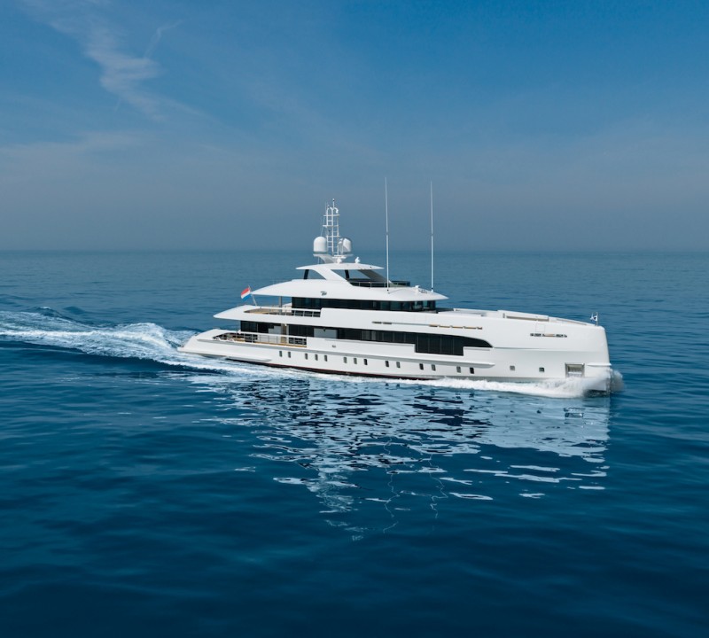 Luxury Motor Yacht AMARE II On Sea Trials