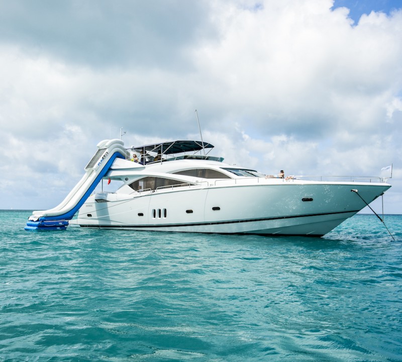 Luxury Yacht ALANI With Slide