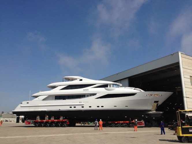 Luxury yacht Aziza