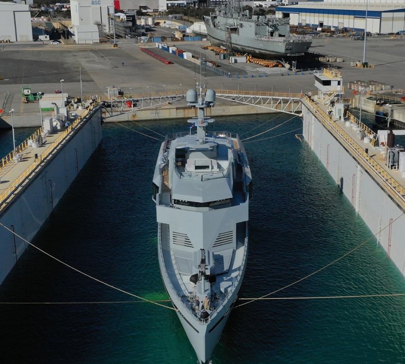 Launch Of The Yacht