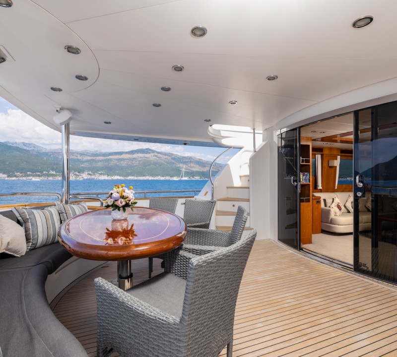 Aft Deck Al Fresco Dining Area