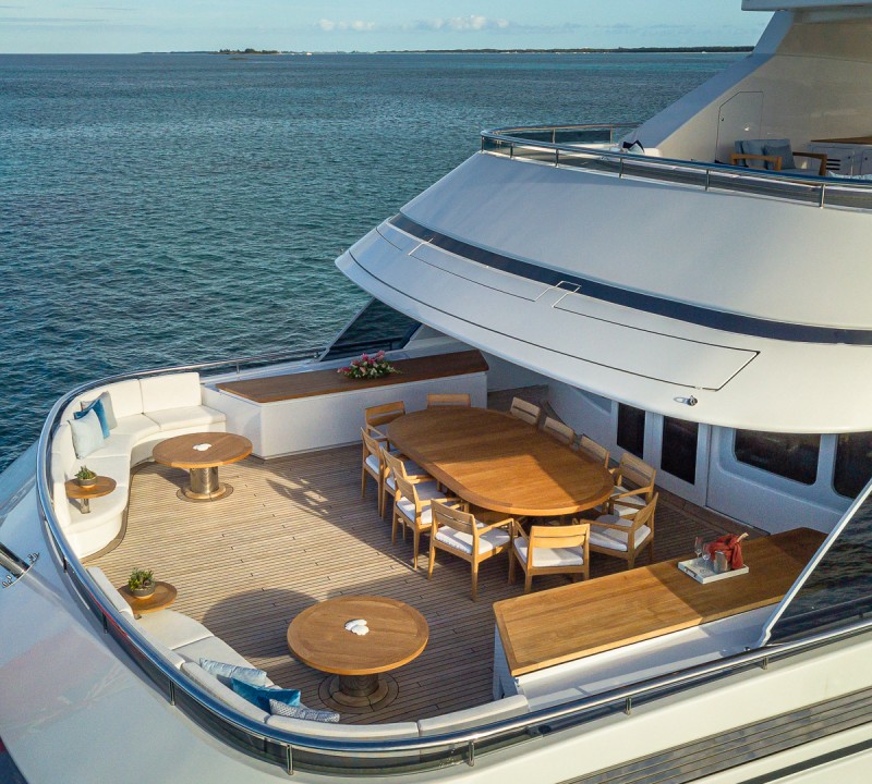 Aft Deck Alfresco Dining
