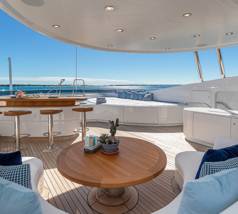 Sun Deck Seating Area