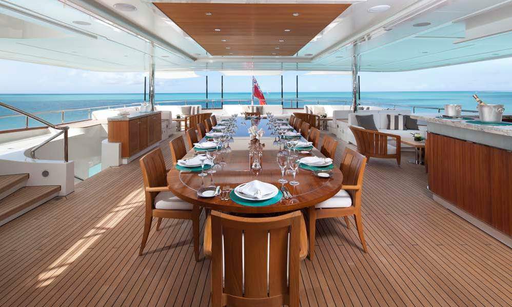 Aft Deck Dining