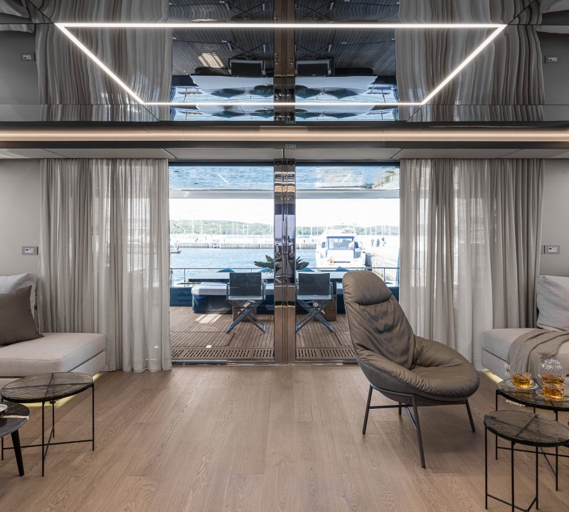 Saloon Looking Aft