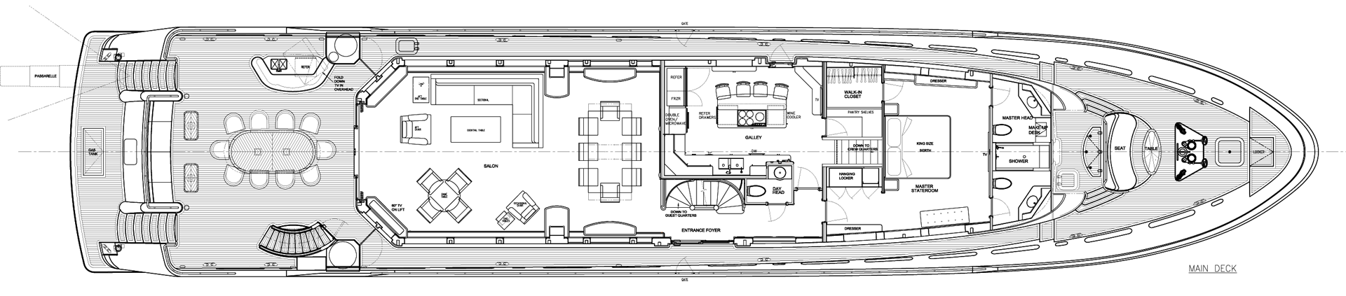 Main Deck Layout