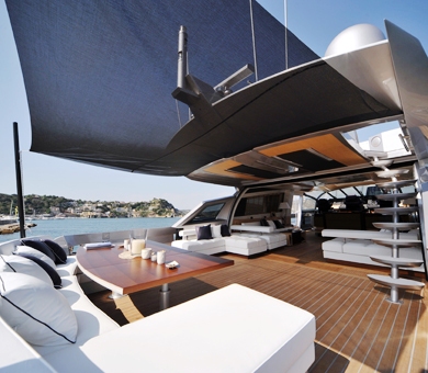 MY MIRAGE - Aft Deck