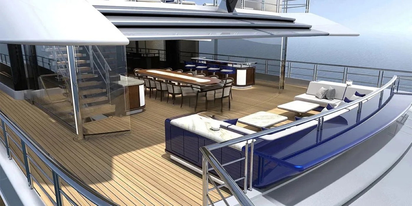 Exterior Relaxation Area With Dining