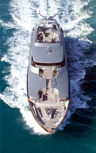 MY SILVER DREAM - Aerial view