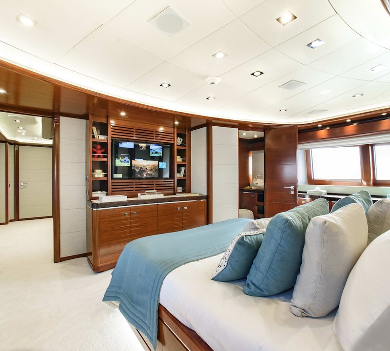 Master Suite With Tv