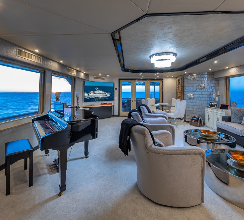 Main Saloon With Piano