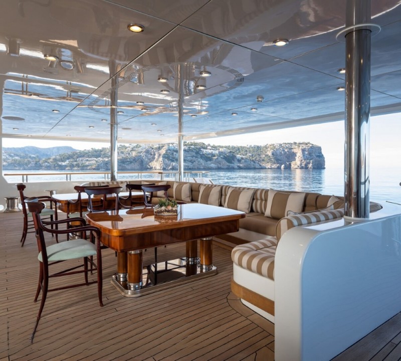 Exterior Relaxation Area With Dining