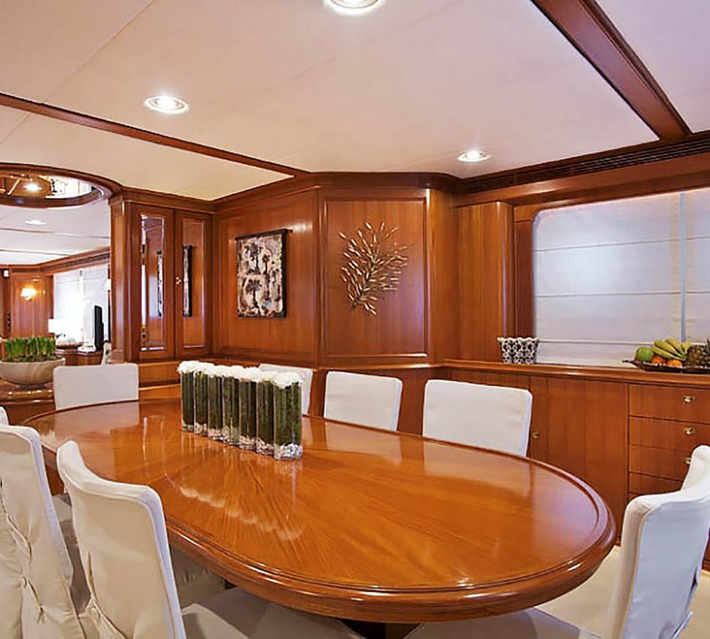 Large dining area