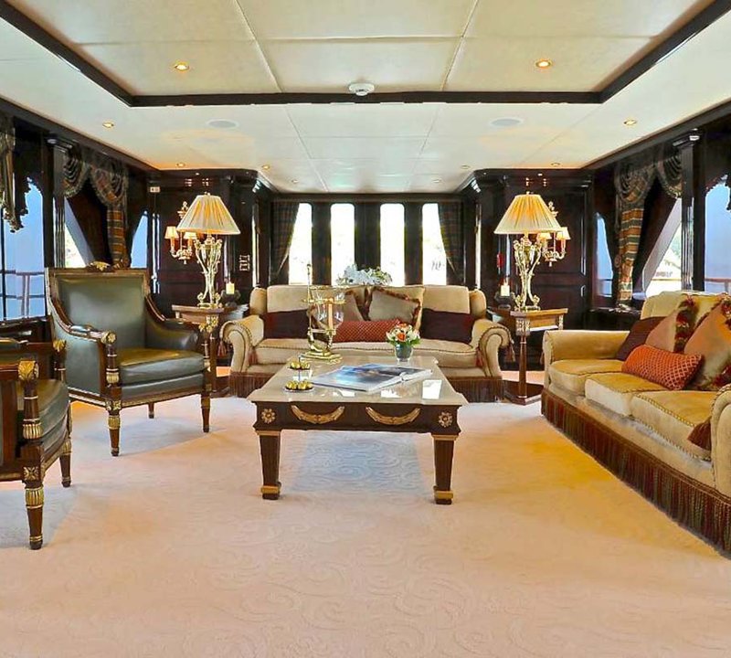 Main Deck Salon Looking Aft