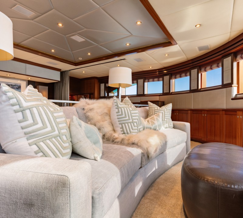 Master Stateroom Split Level Lounge