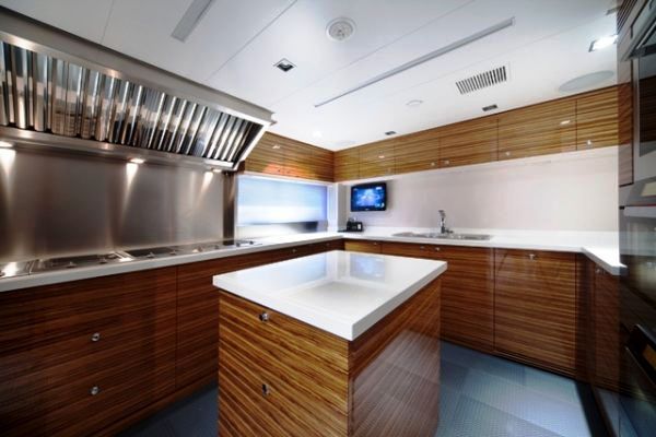 Megayacht ANCORA -  Galley