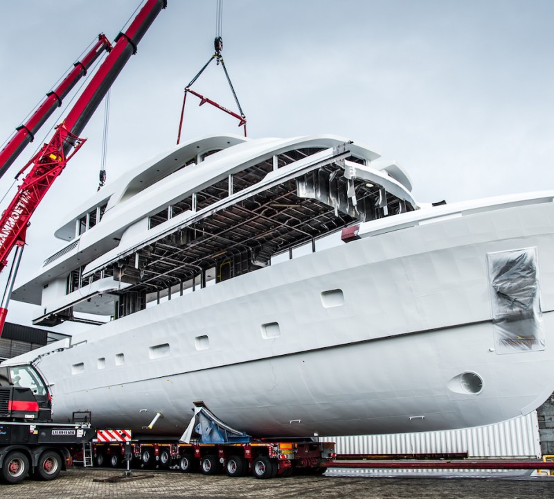 Moonen Yachts Motor Yacht YN199 - Hull And Superstructure Joined
