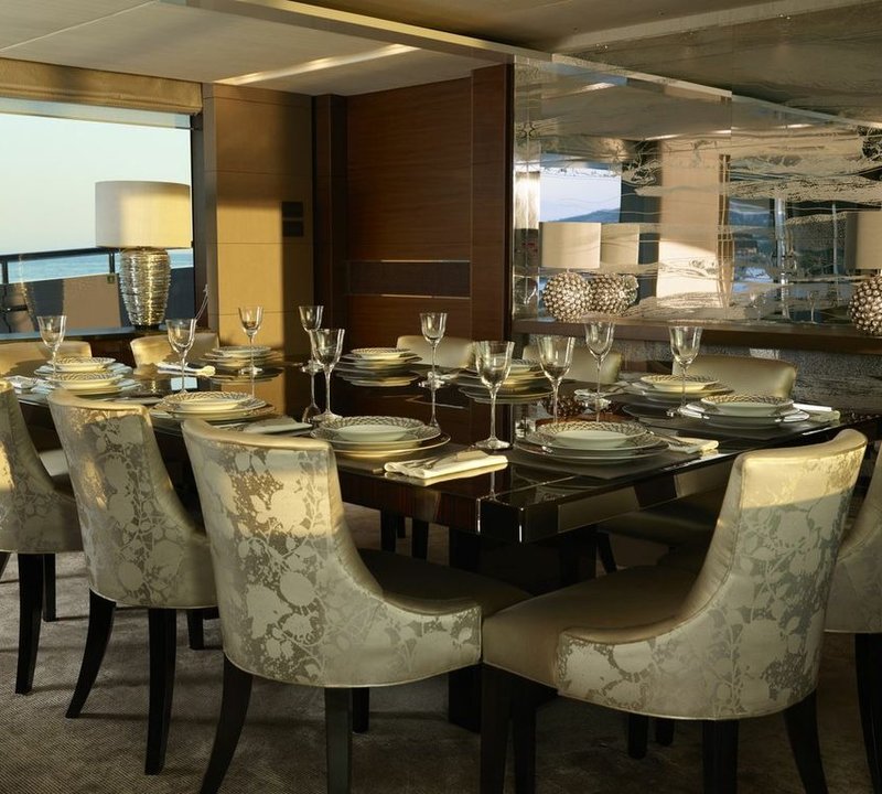 Motor Yacht IMPERIAL PRINCESS BEATRICE By Sunseeker - Dining