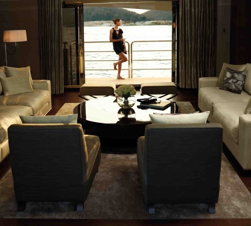 Motor Yacht IMPERIAL PRINCESS BEATRICE By Sunseeker Saloon And Balconey