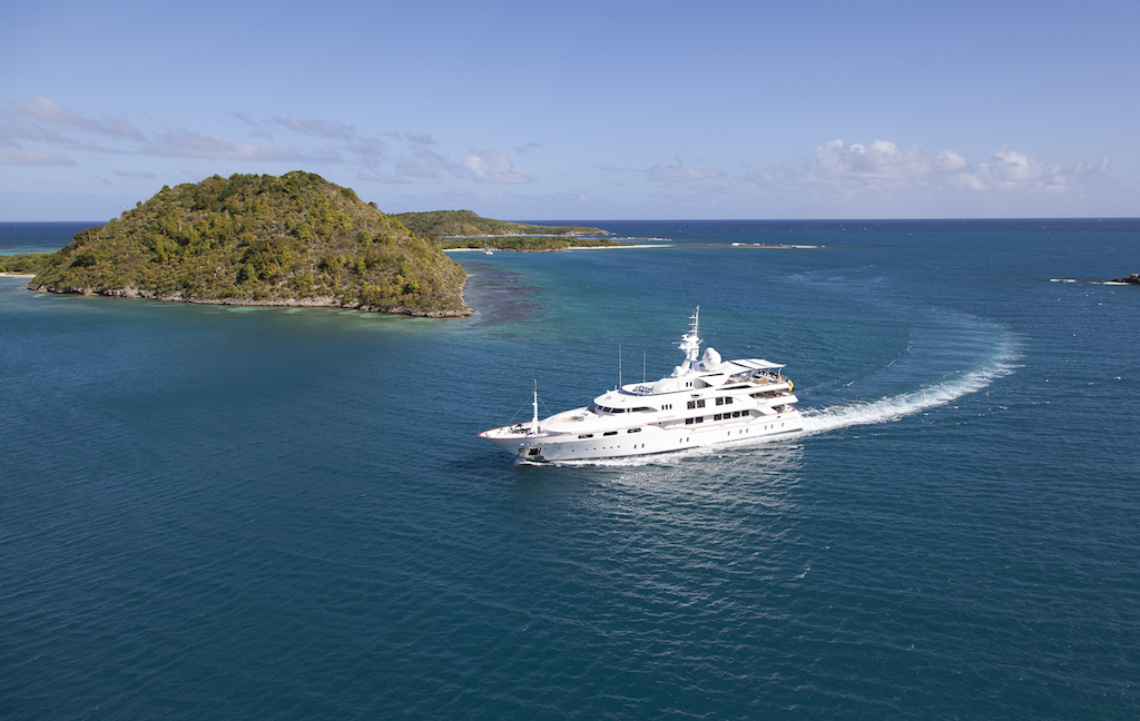 Motor Yacht Starfire cruising the Mediterranean