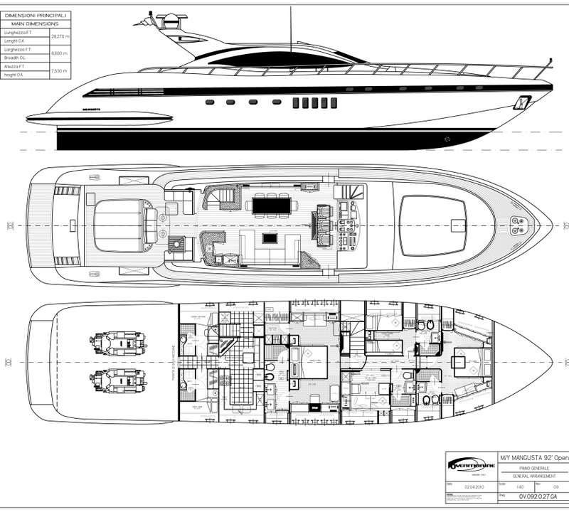 Motor yacht KAWAI - Layout