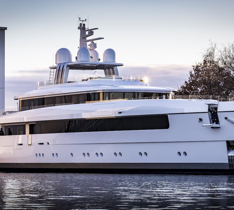 Motor Yacht NAJIBA At Launch