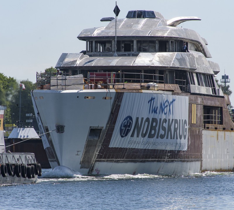 Motor Yacht Project 794 - Hull Transfer