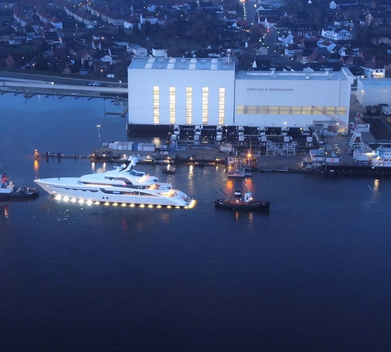 Motor Yacht SOARING Has Been Officially Launched At Abeking Rasmussen