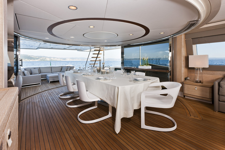 N33 Yacht Ziacanaia by Ferrettti Custom Line - Living Area