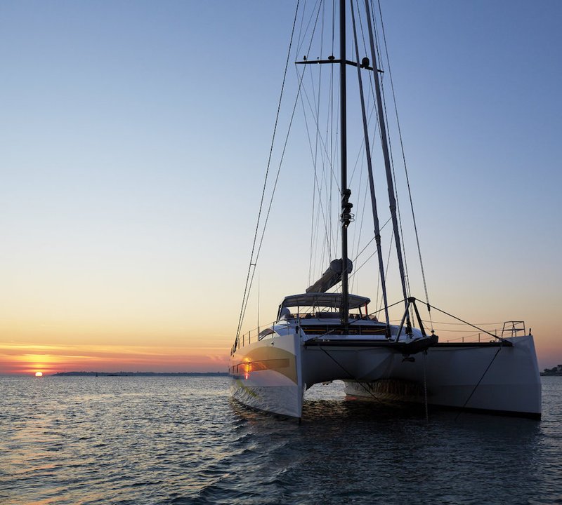 NDS EVOLUTION Yacht By JFA At Sunset