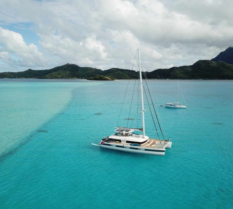 S/Y OCEAN VIEW - Anchored on charter