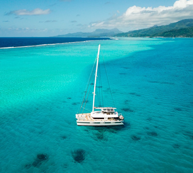 Ocean View Yacht In Raiatea