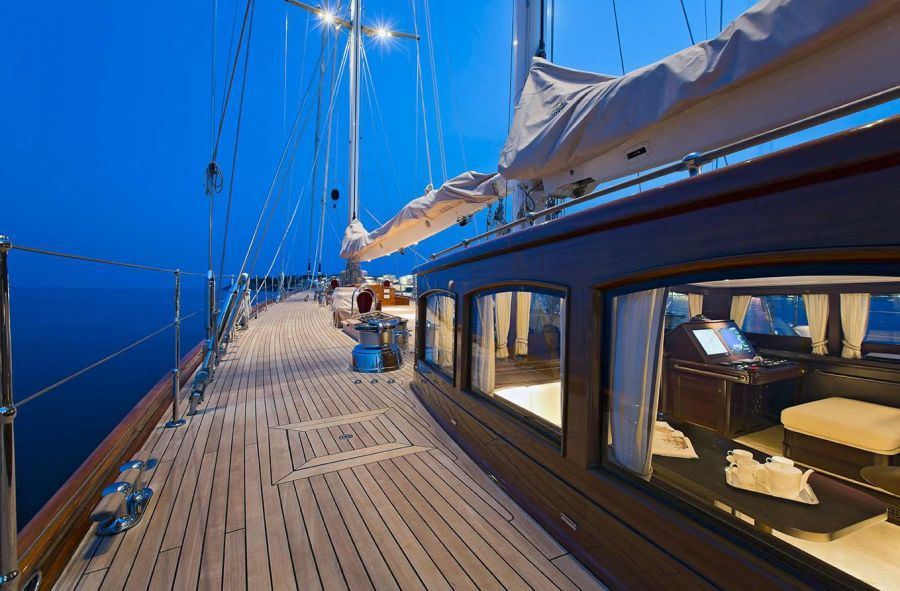 On Deck - Night Shot