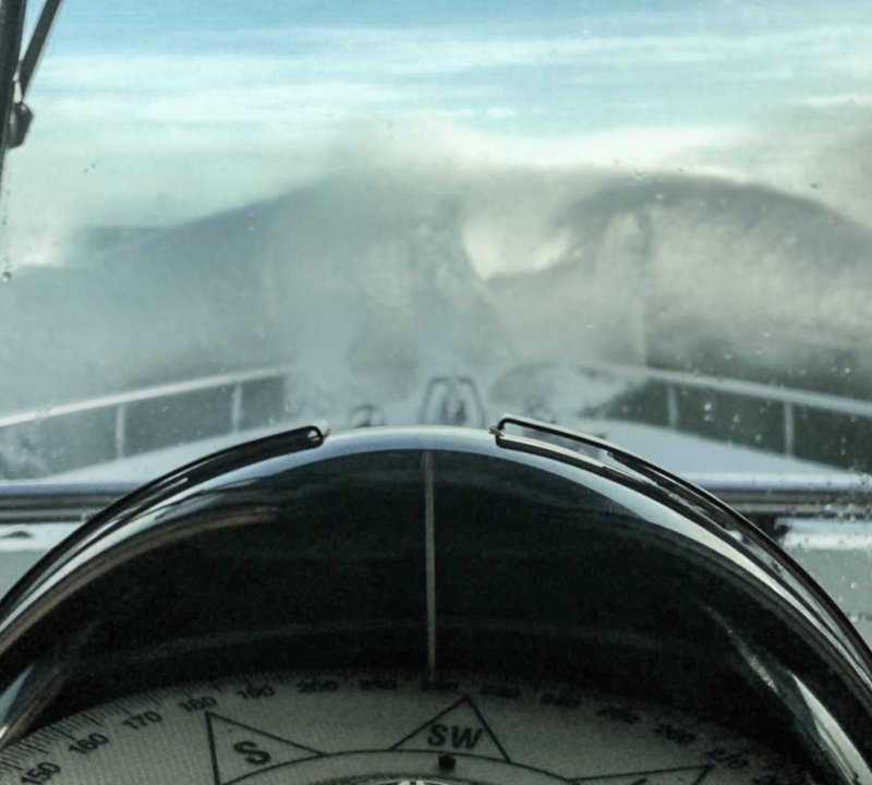 Onboard Gayle Force