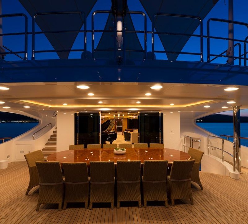 Outdoor Area At Night