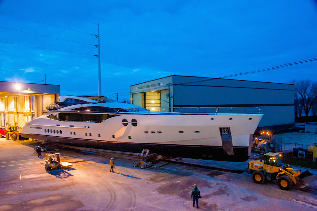 PJ170 - hull 2 - Motor Yacht BLISS launched by Palmer Johnson