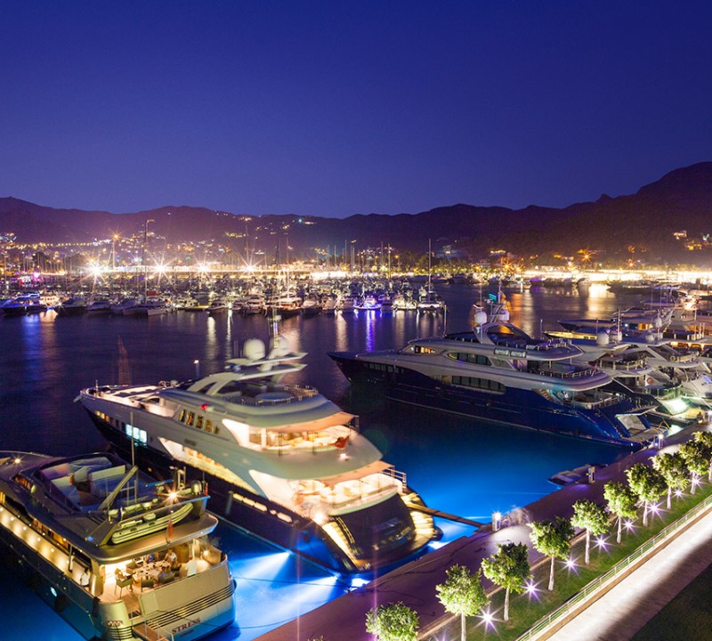 Palmarina Bodrum in Turkey - Image credit to Palmarina Bodrum