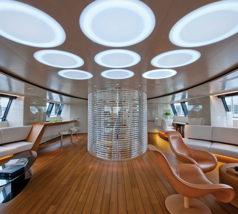 Panthalassa -  Main Salon with natural light