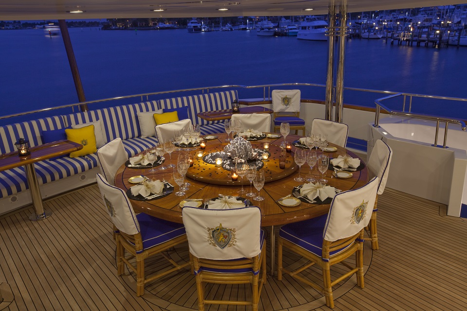 Penny Mae - upper deck dining