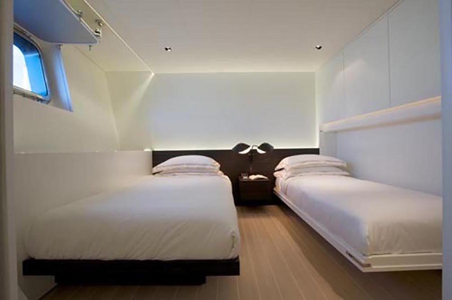 Perini Navi 50 Baracuda Valletta Twin Cabin