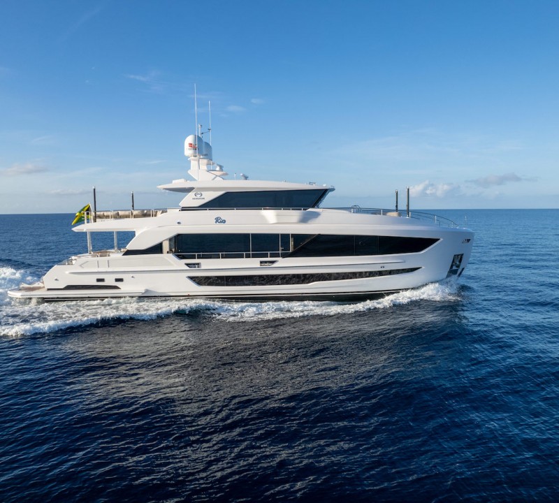 Profile Of The Motor Yacht RIO